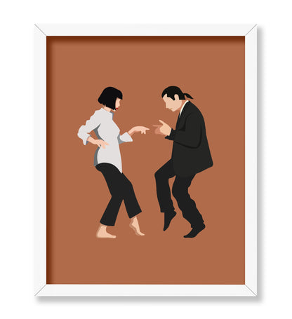 Brown Pulp Fiction Twist Dance