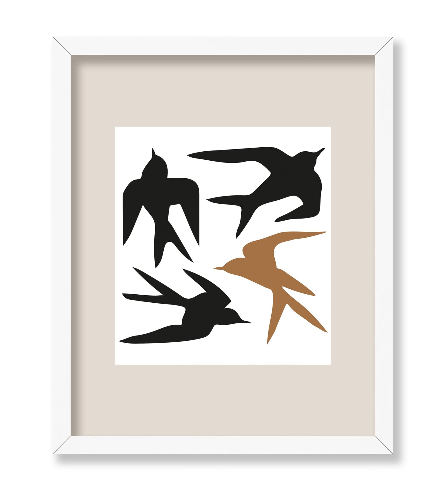 Swallows Silhouette No1