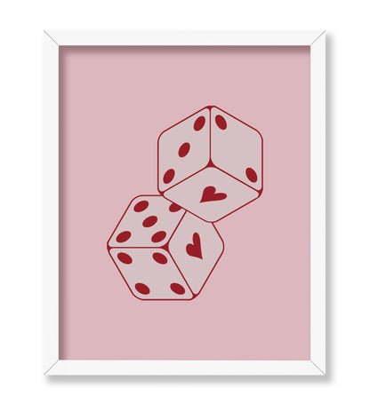 Chic Heart Dice
