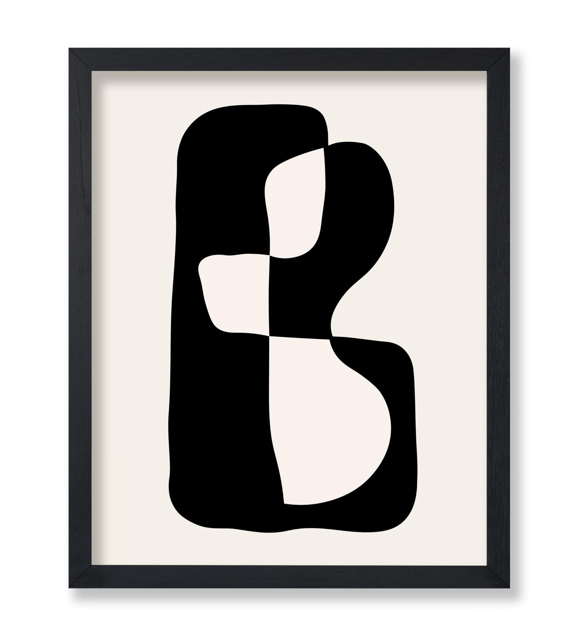 Abstract Black Shape