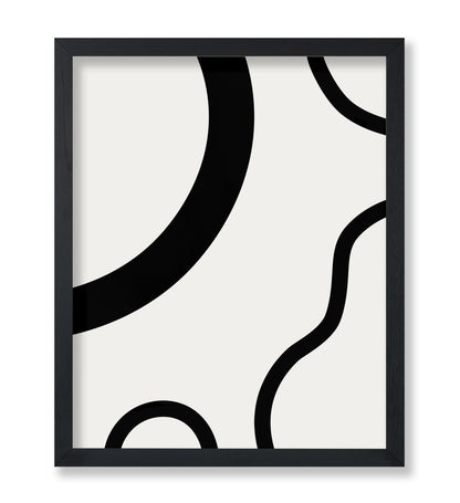Black Curved Lines