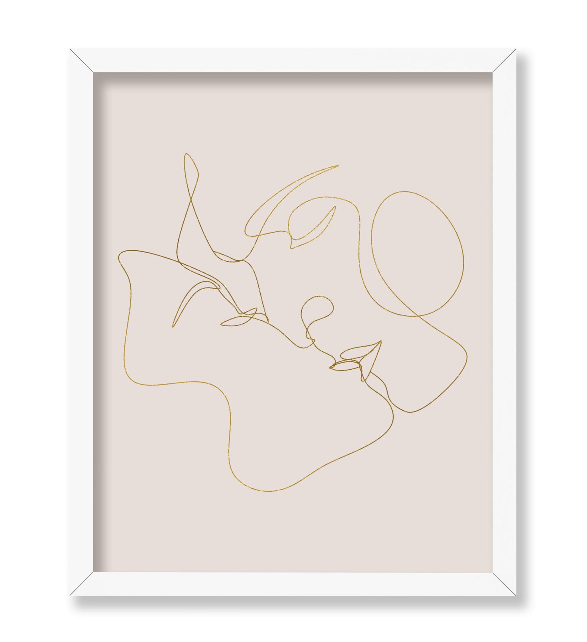 Lover's Kiss Outline No1