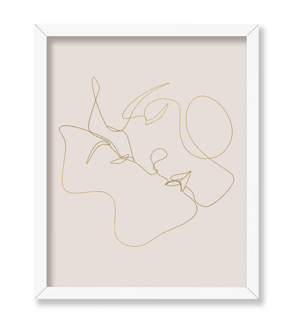 Lover's Kiss Outline No1
