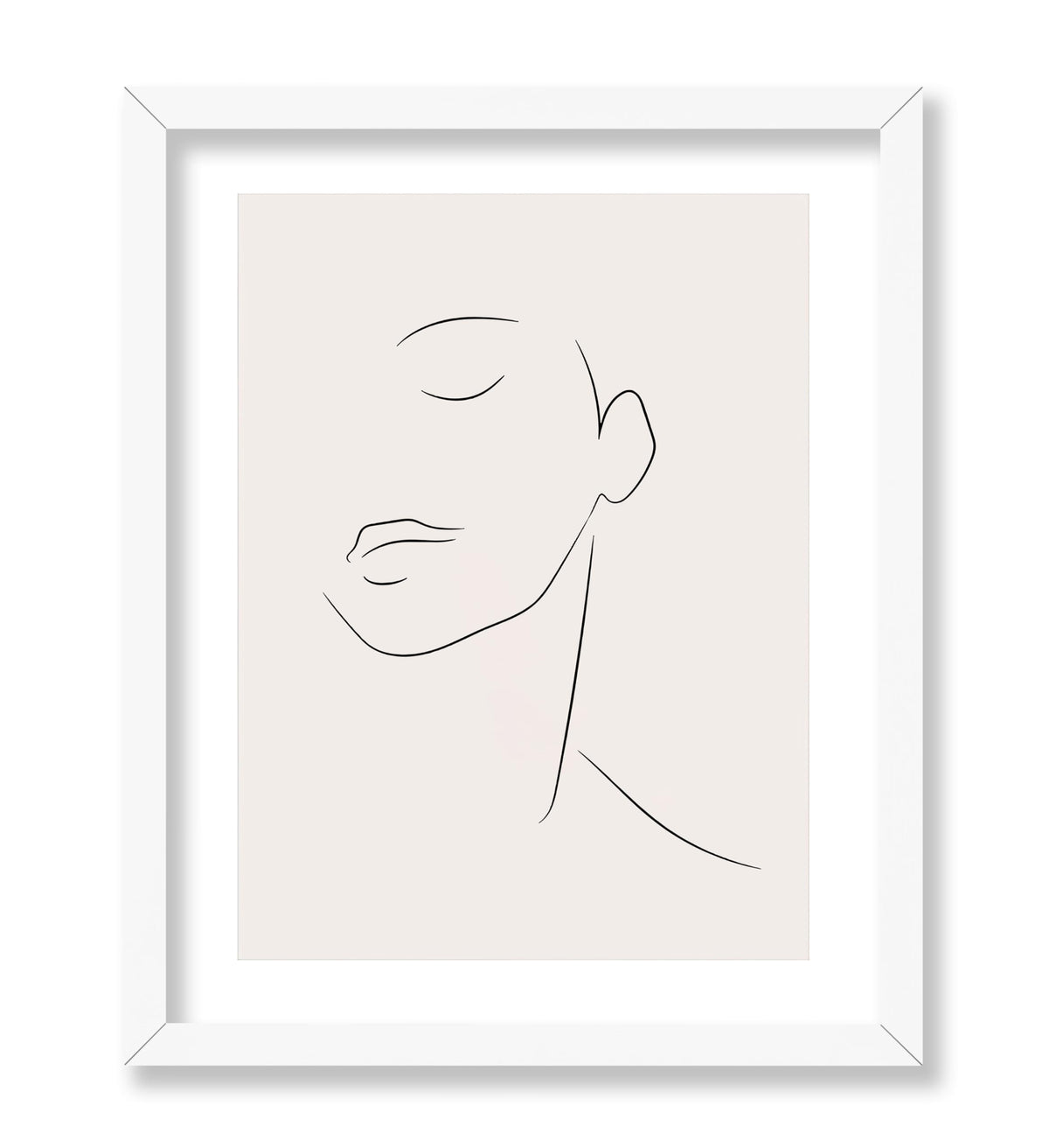 Face Line Drawing