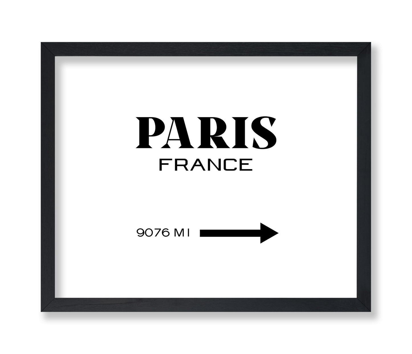 Paris France Sign
