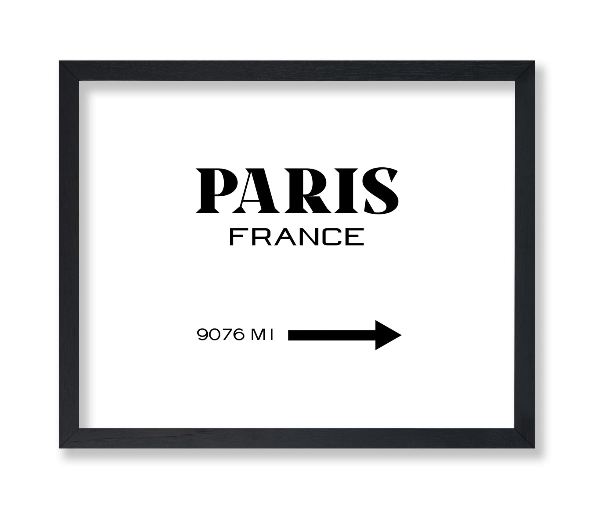 Paris France Sign