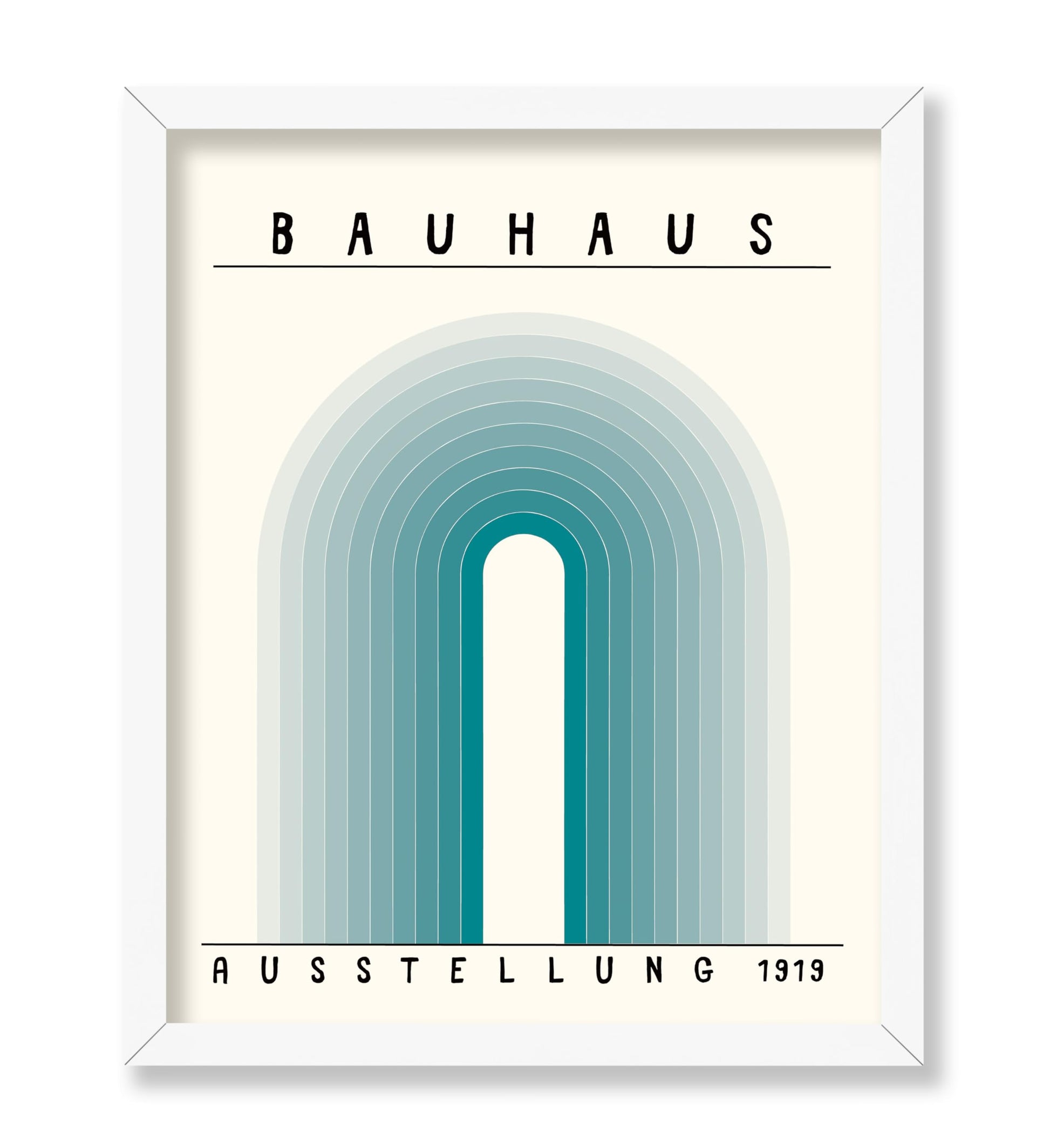 Blue Bauhaus Ausstellung 1919