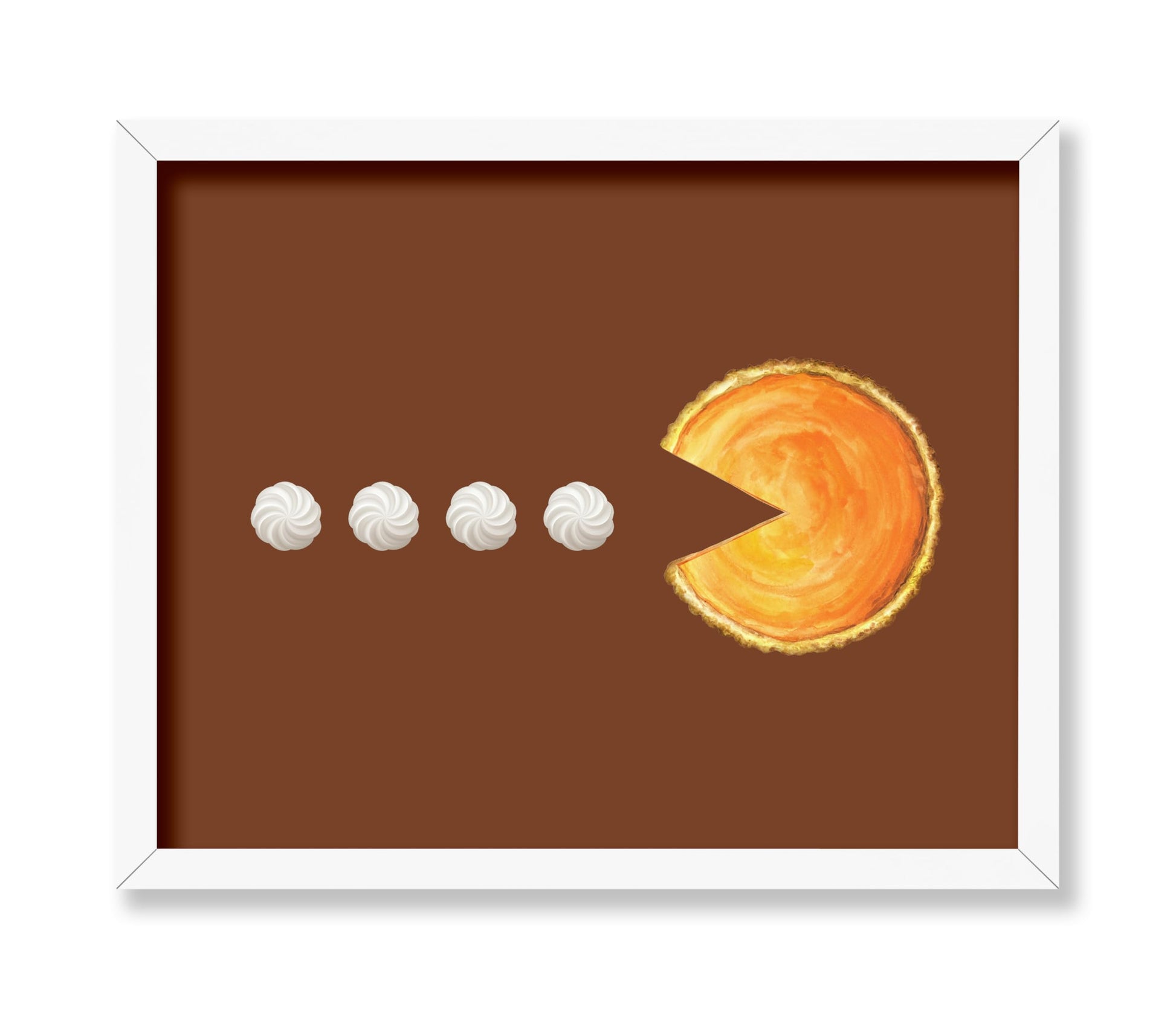 Pumpkin Pie Eating Whipped Cream