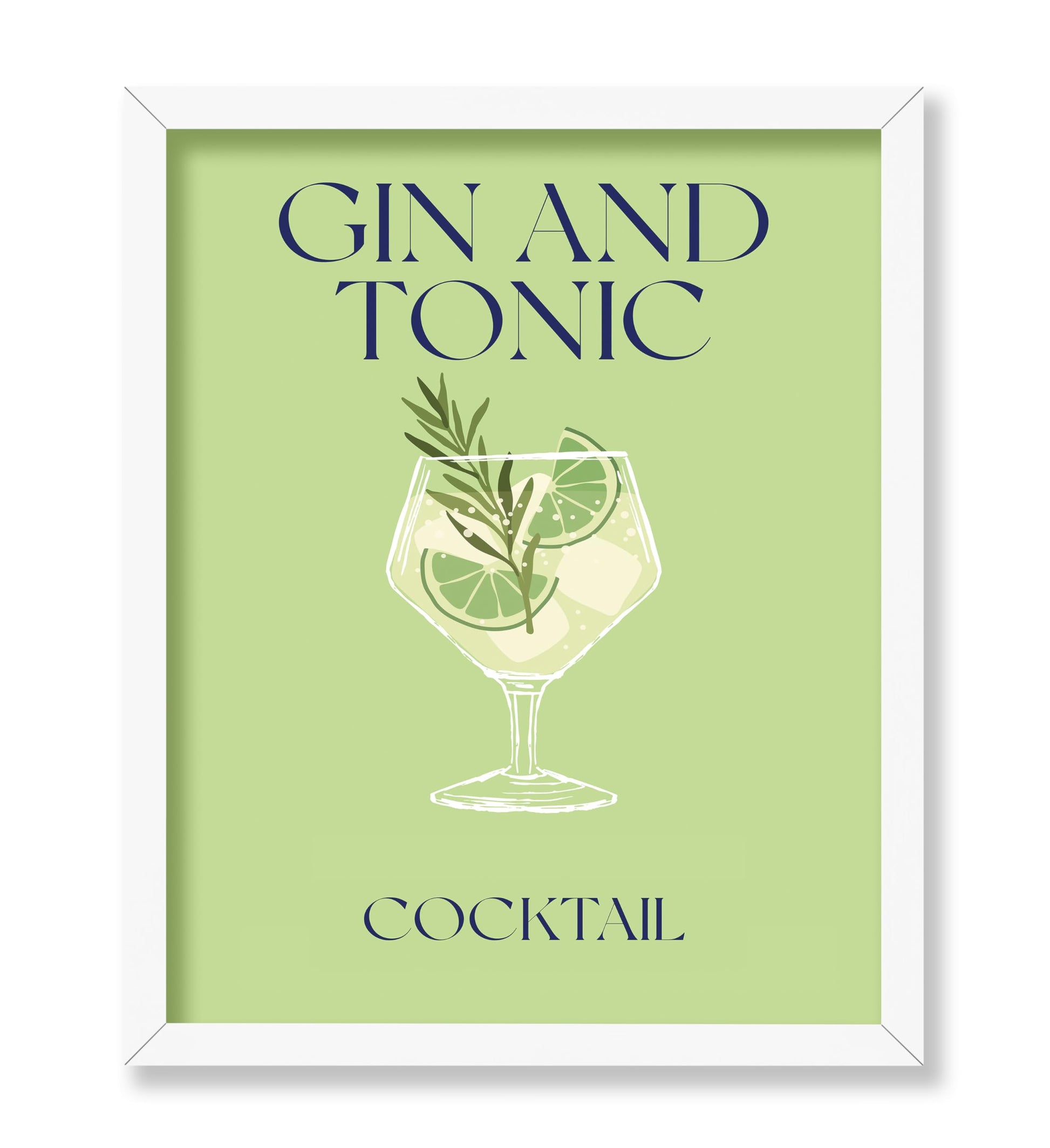 Gin And Tonic Cocktail