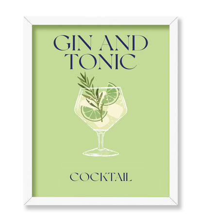 Gin And Tonic Cocktail