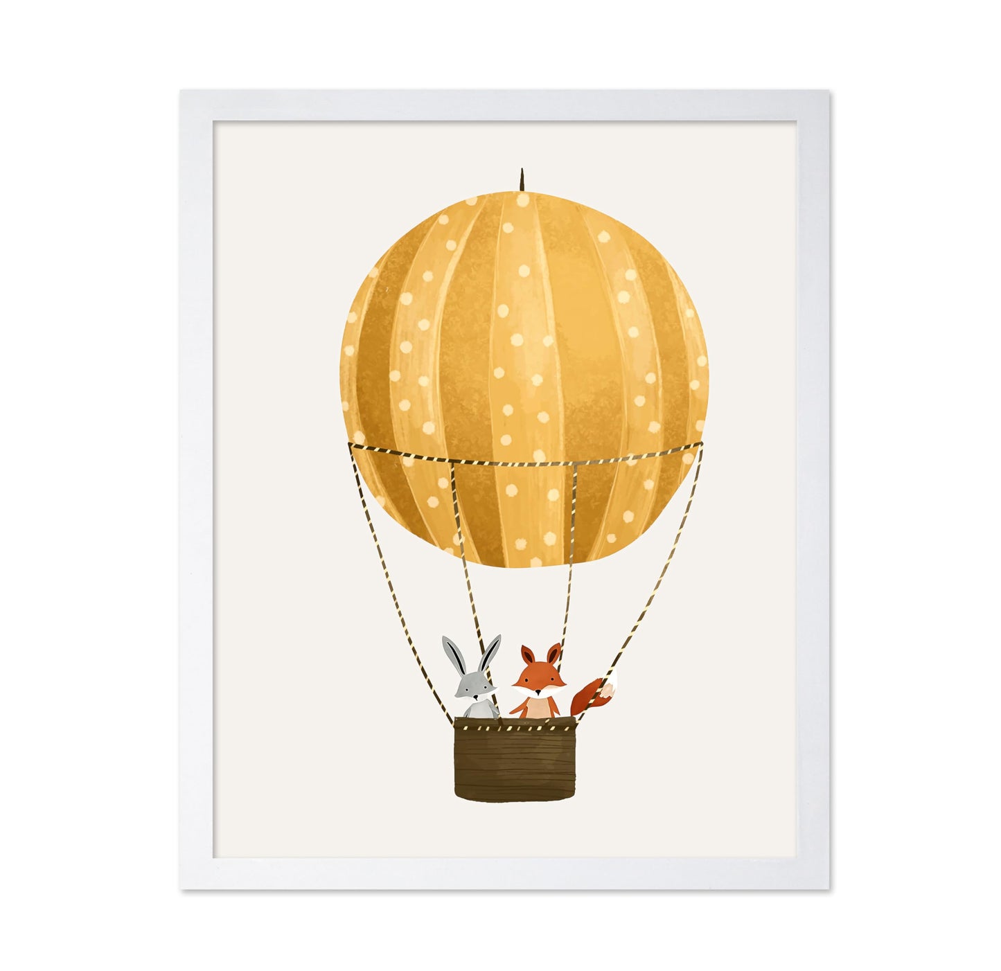 Animals on Hot Air Balloon