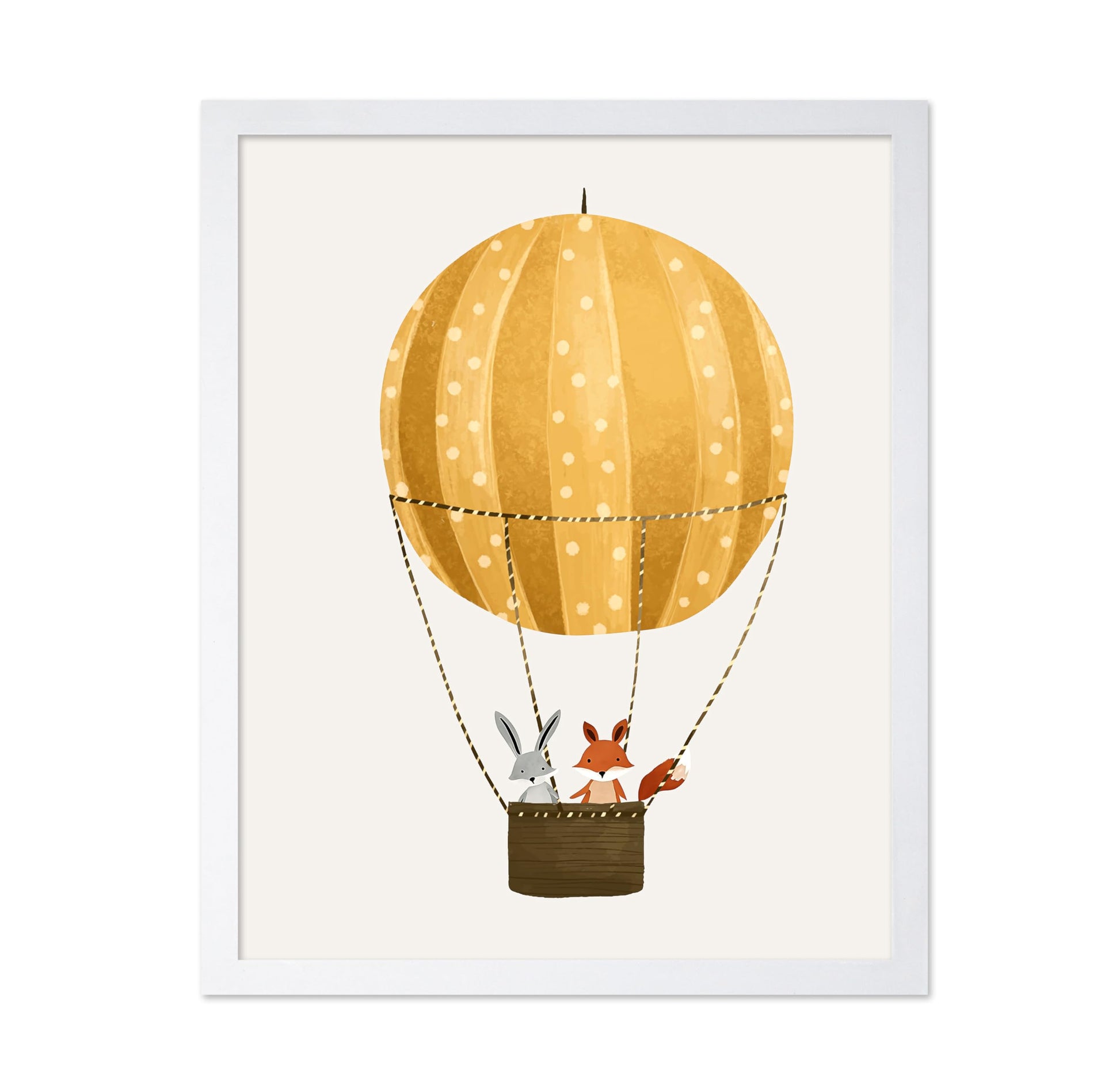 Animals on Hot Air Balloon