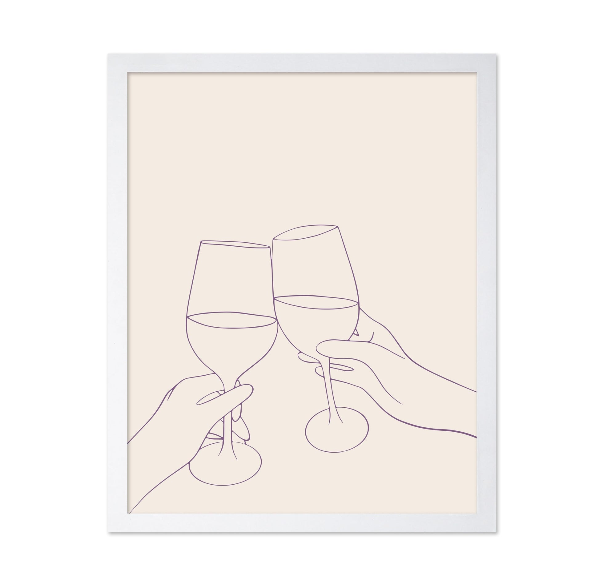 Cheers Line Drawing No6