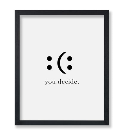 You Decide Poster