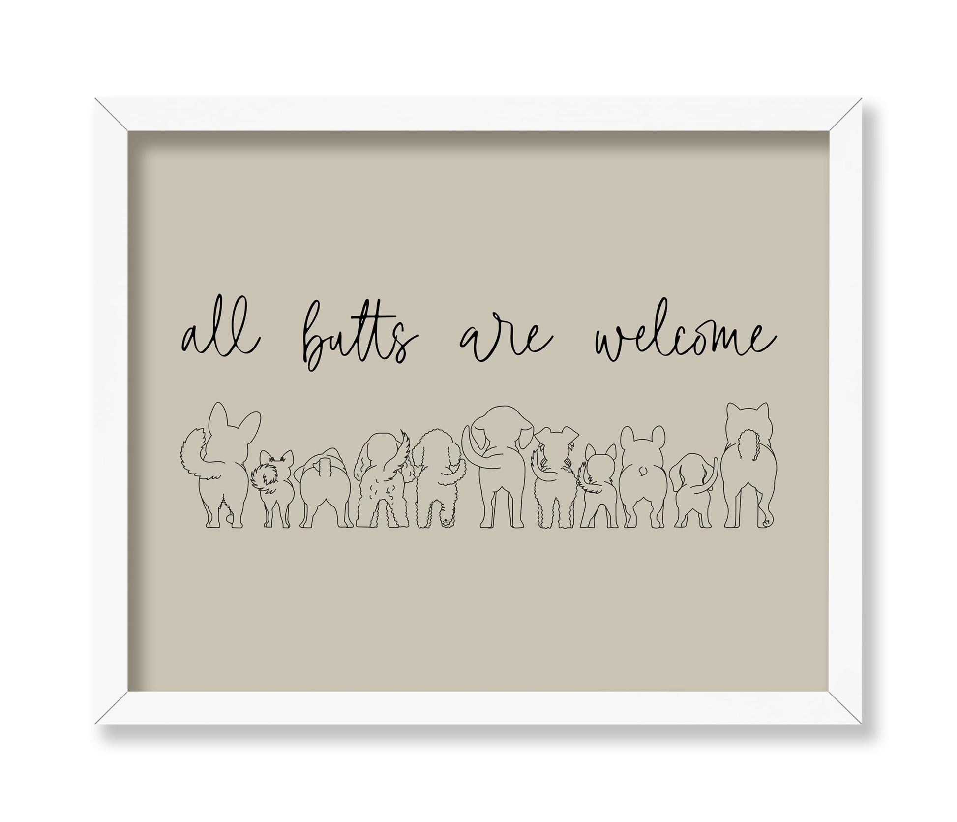 All Butts are Welcome No1