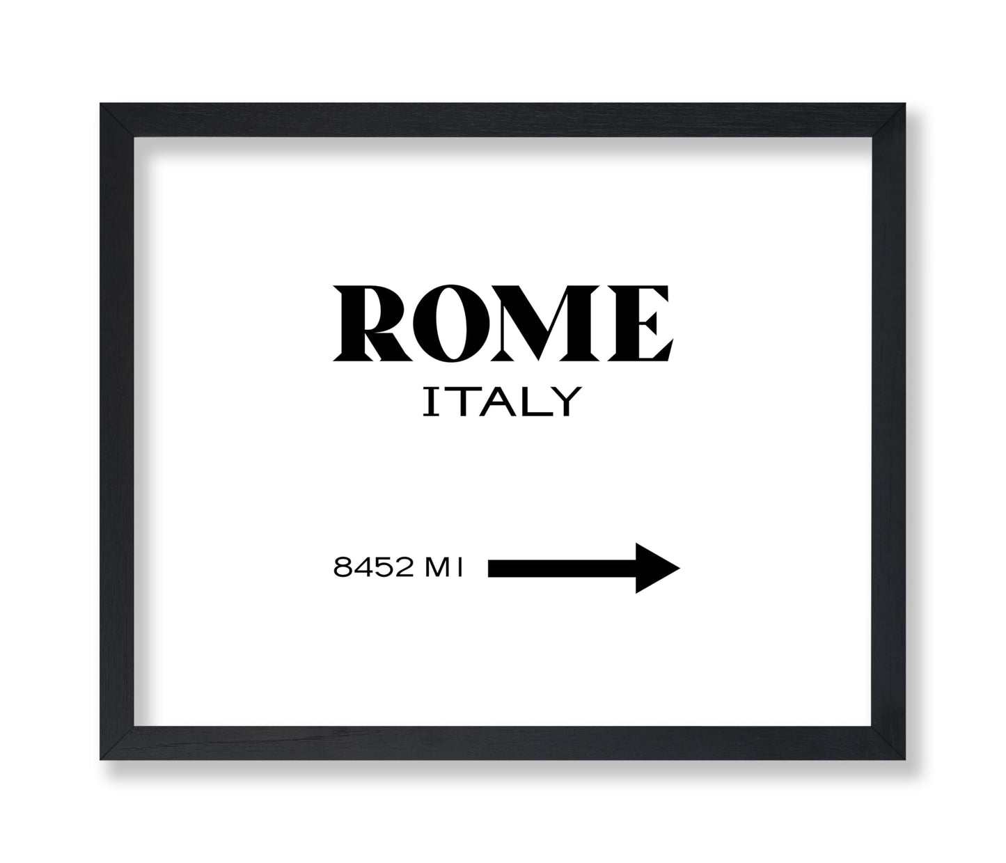 Rome Italy Sign