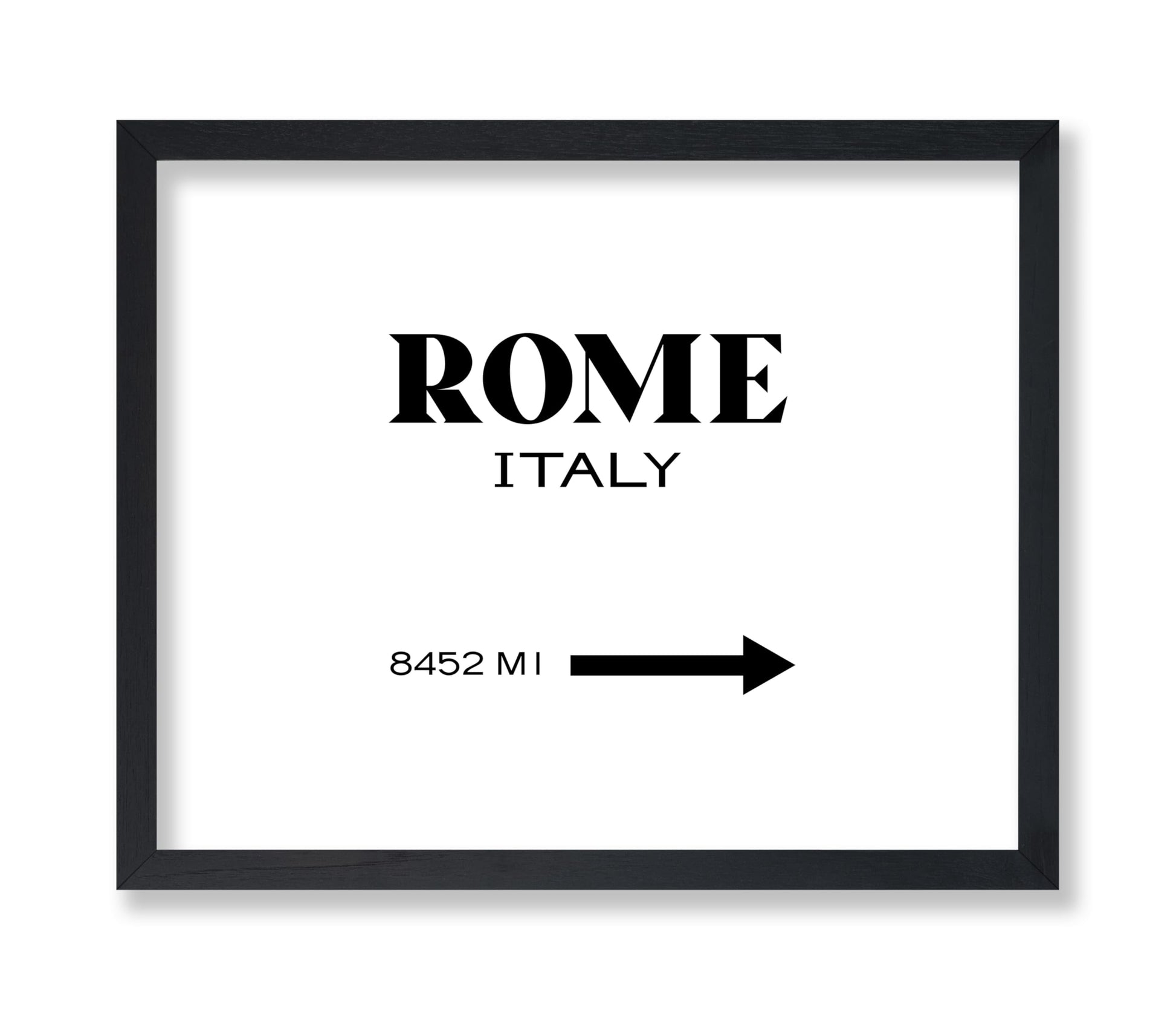 Rome Italy Sign