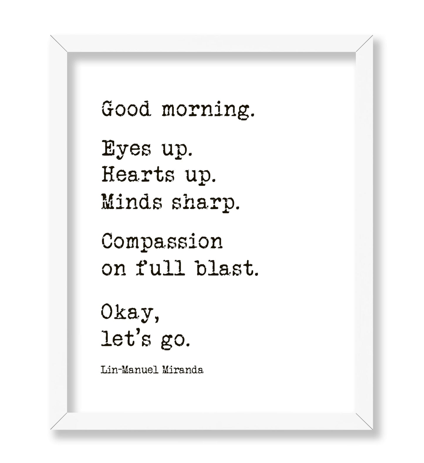 Good Morning