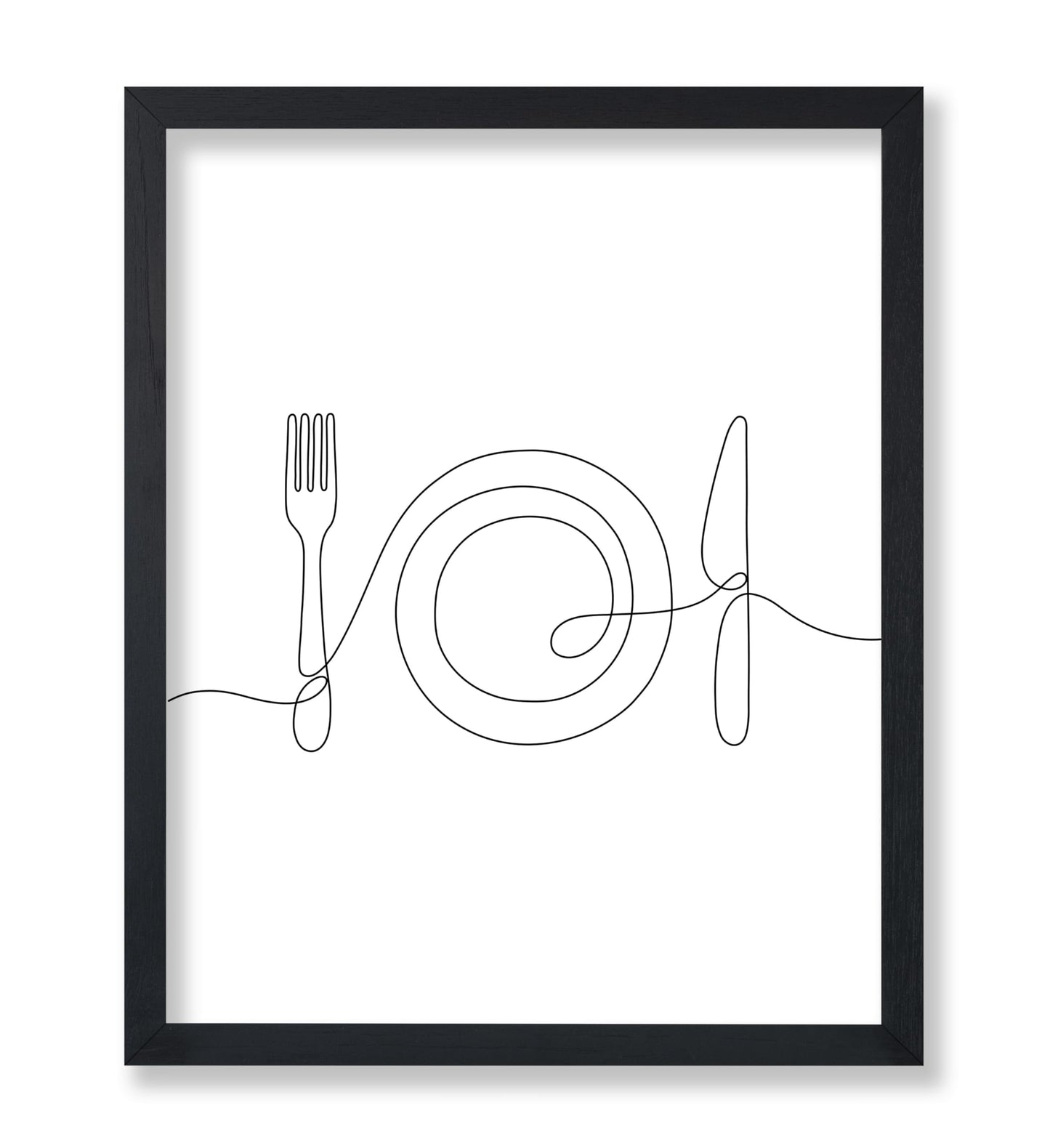 Cutlery Line Drawing
