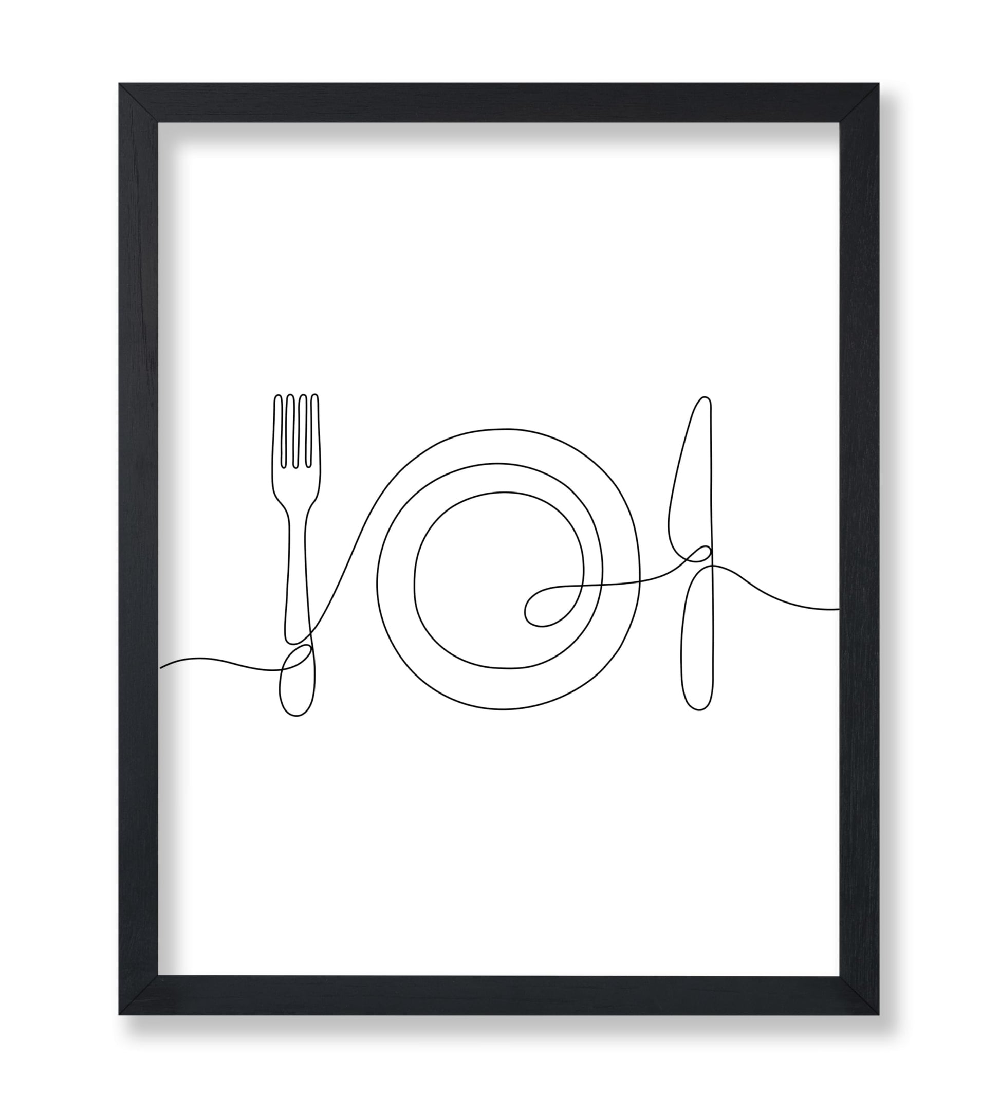 Cutlery Line Drawing