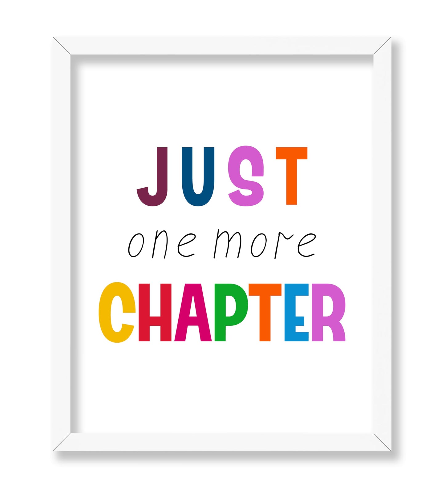 Just One More Chapter