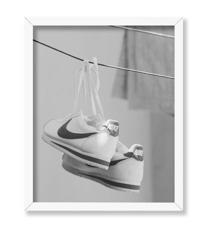 Shoes in Clothesline