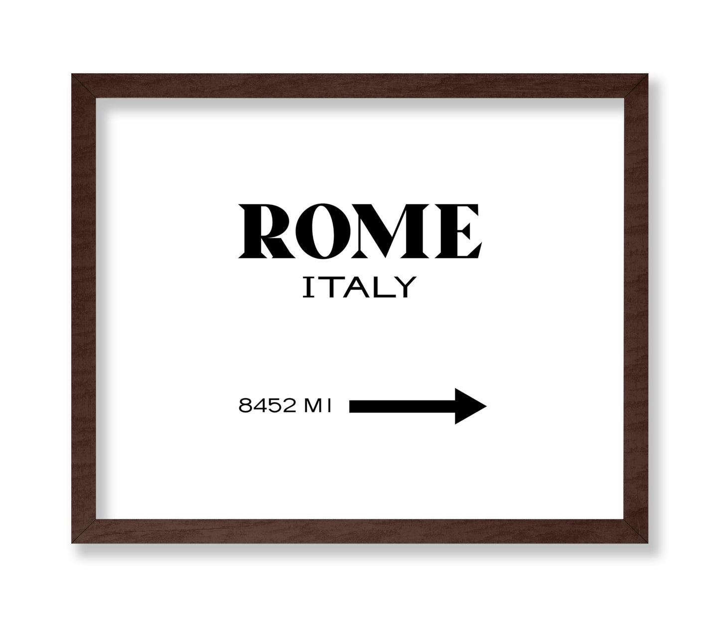 Rome Italy Sign