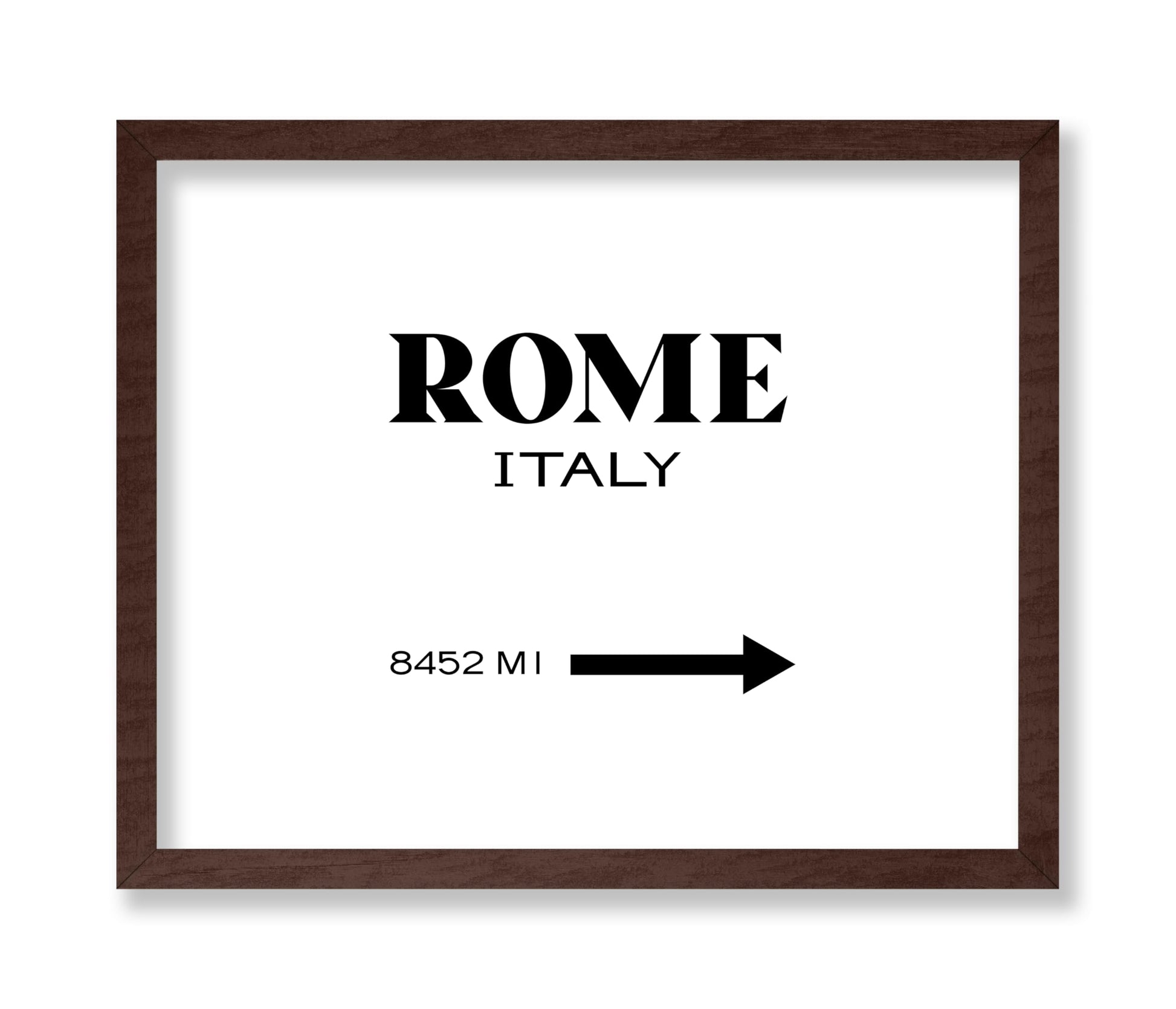 Rome Italy Sign