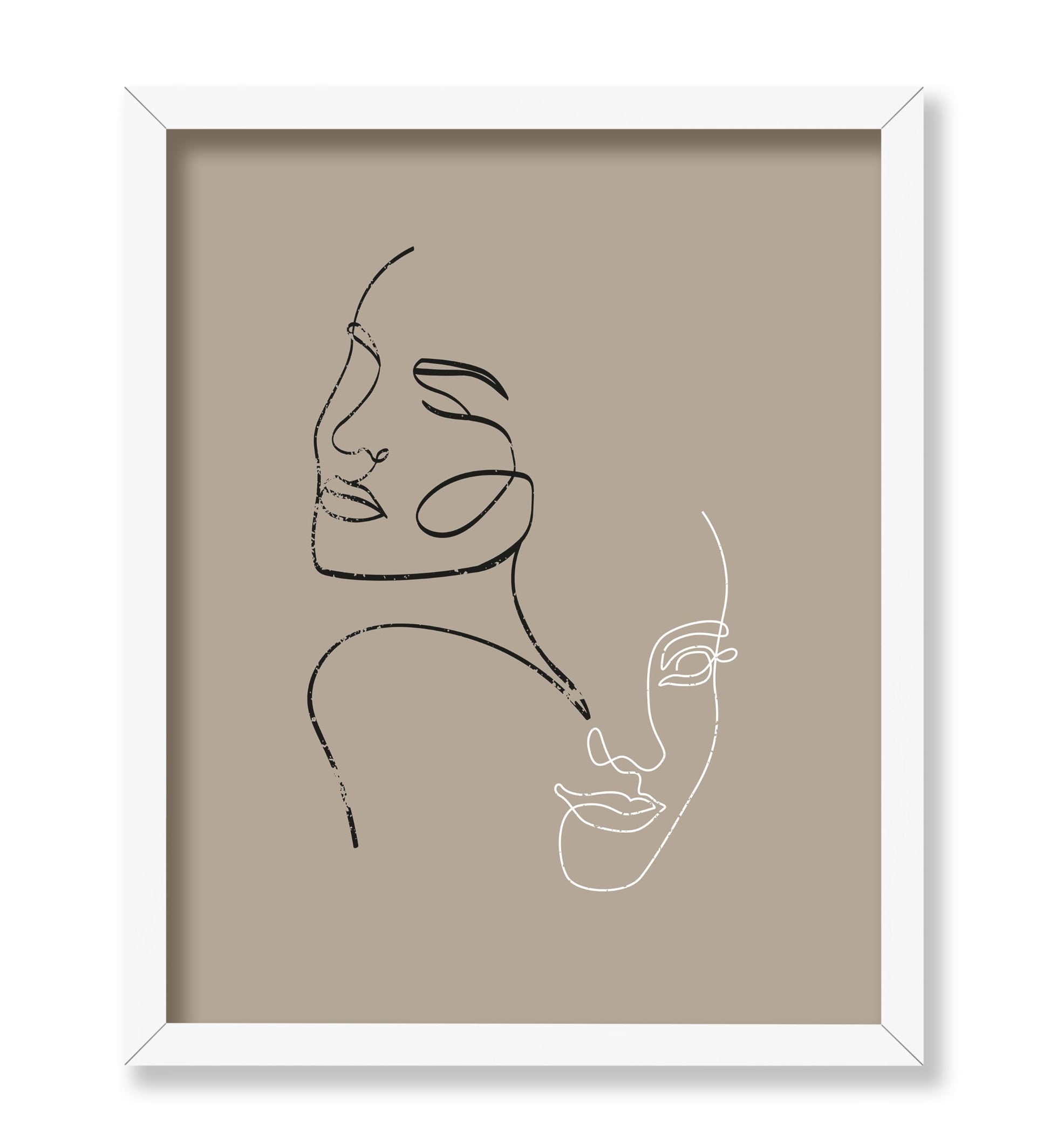 One Line Women Faces