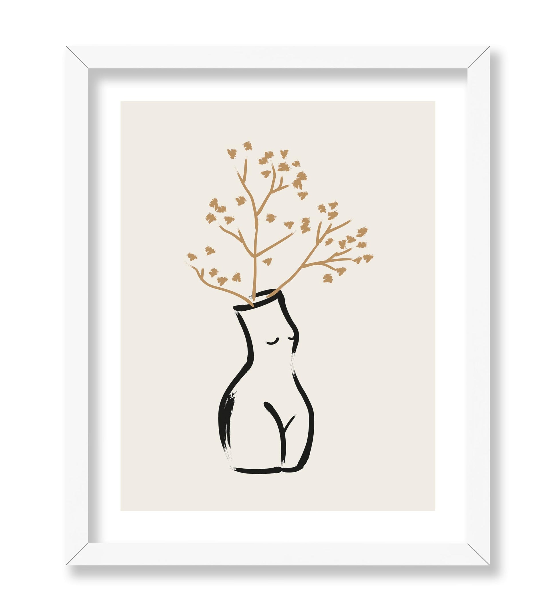Body Figure Vase