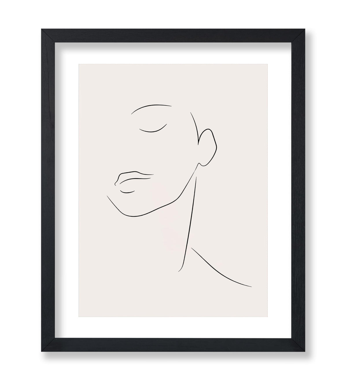 Face Line Drawing