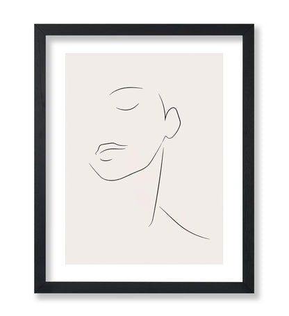 Face Line Drawing