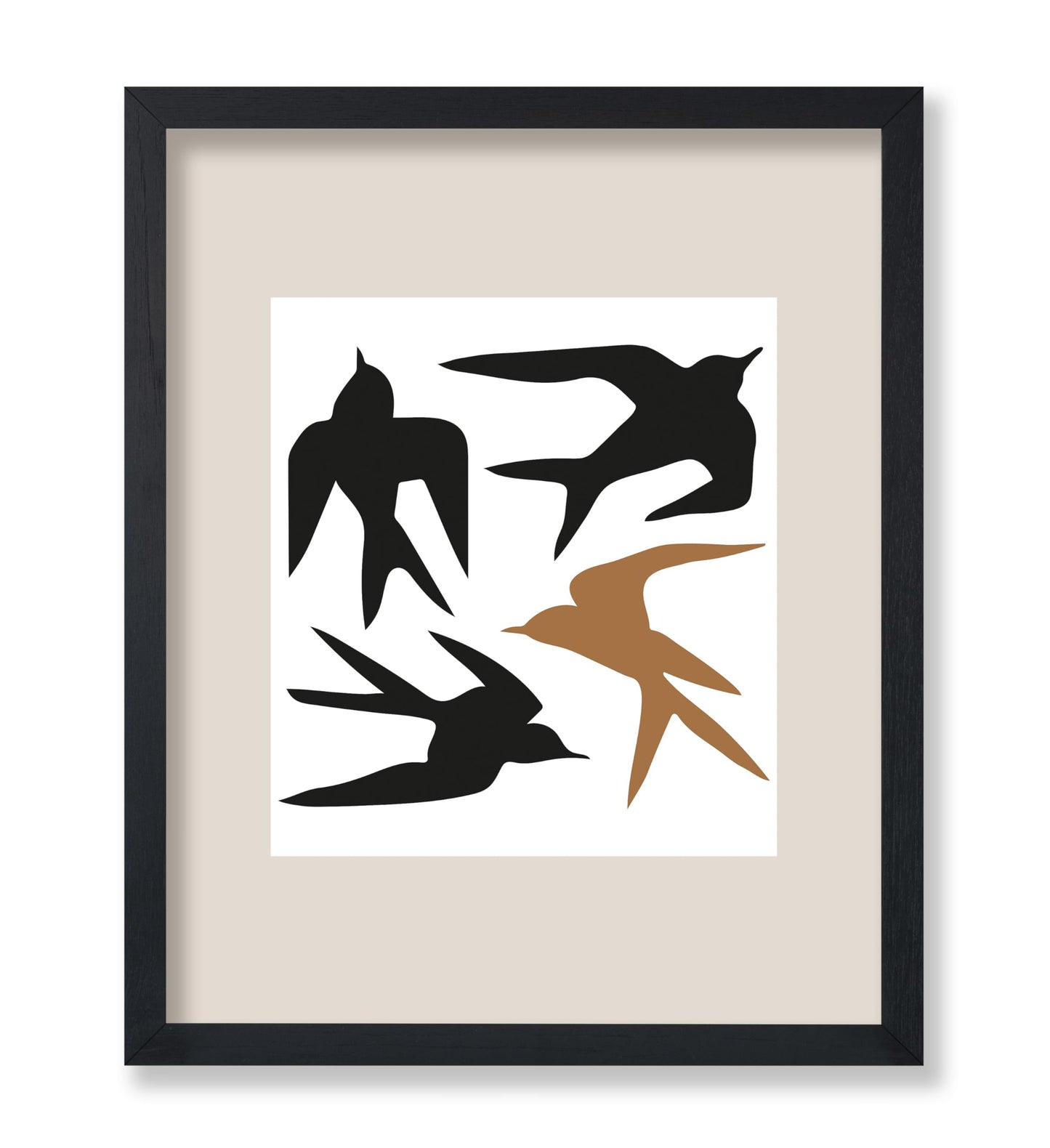 Swallows Silhouette No1