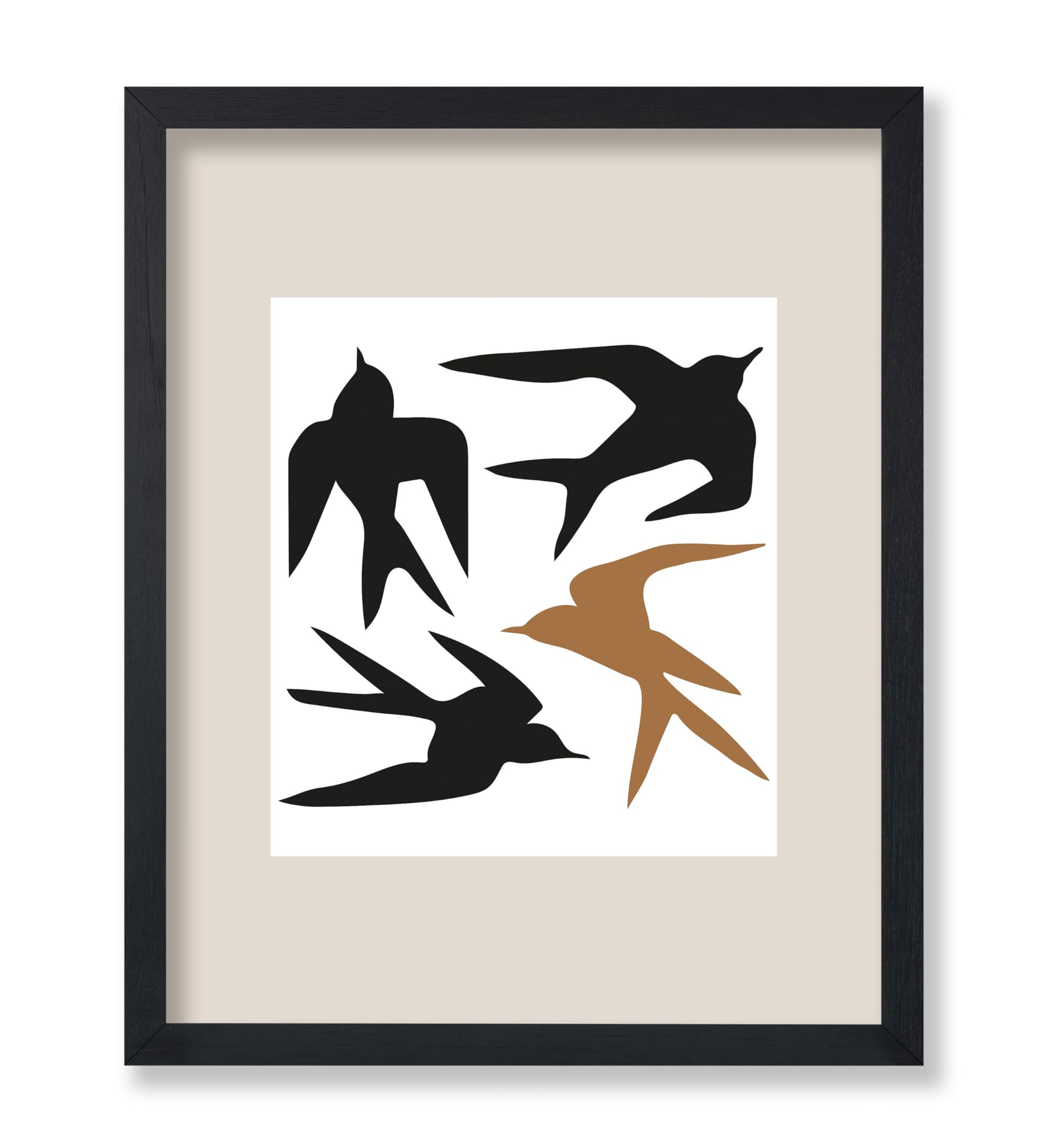 Swallows Silhouette No1