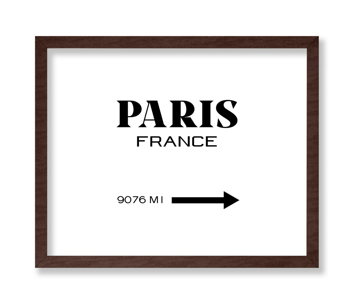 Paris France Sign