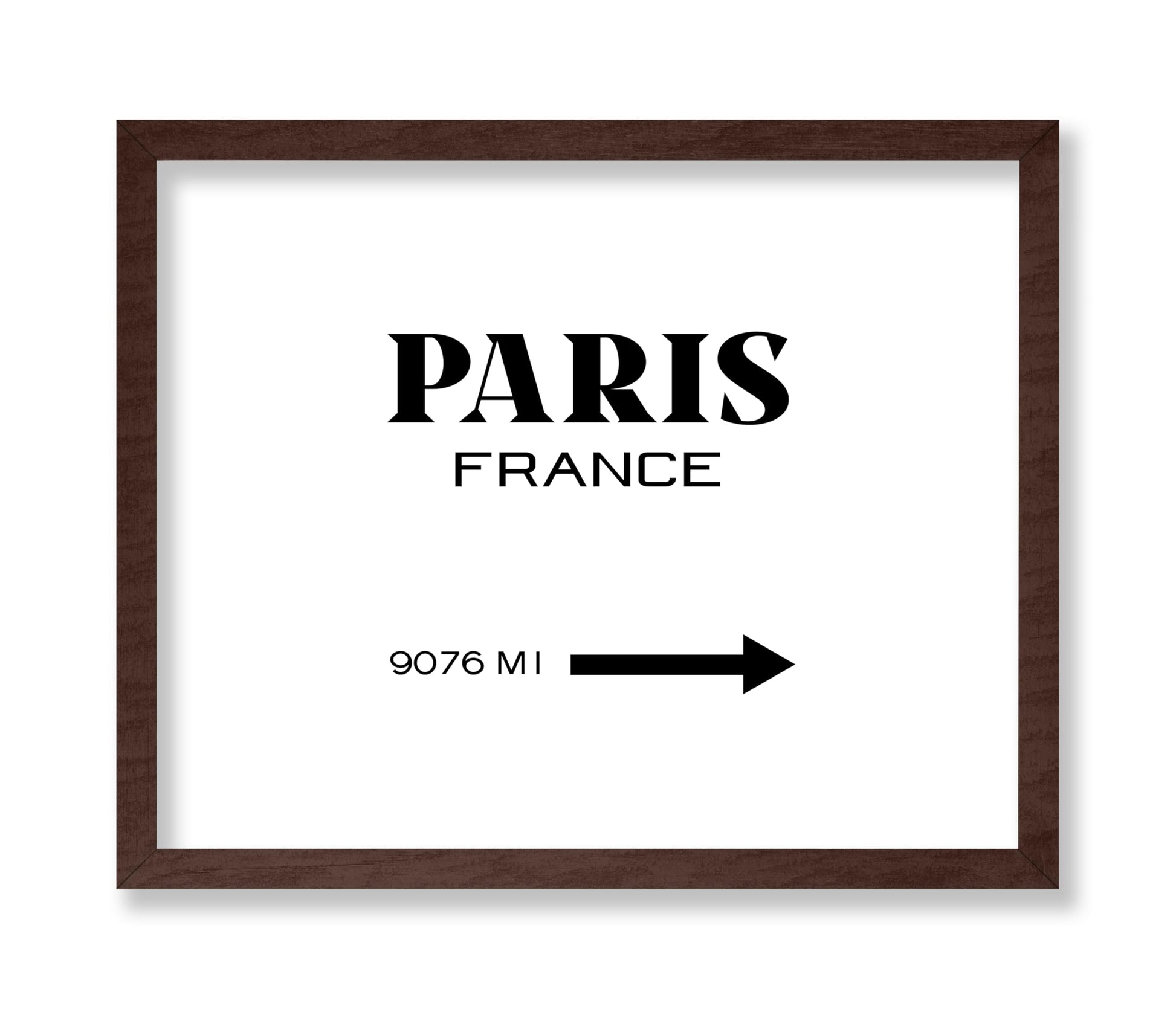 Paris France Sign