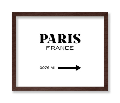 Paris France Sign