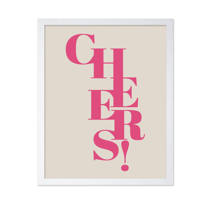 Cheers Typography No4