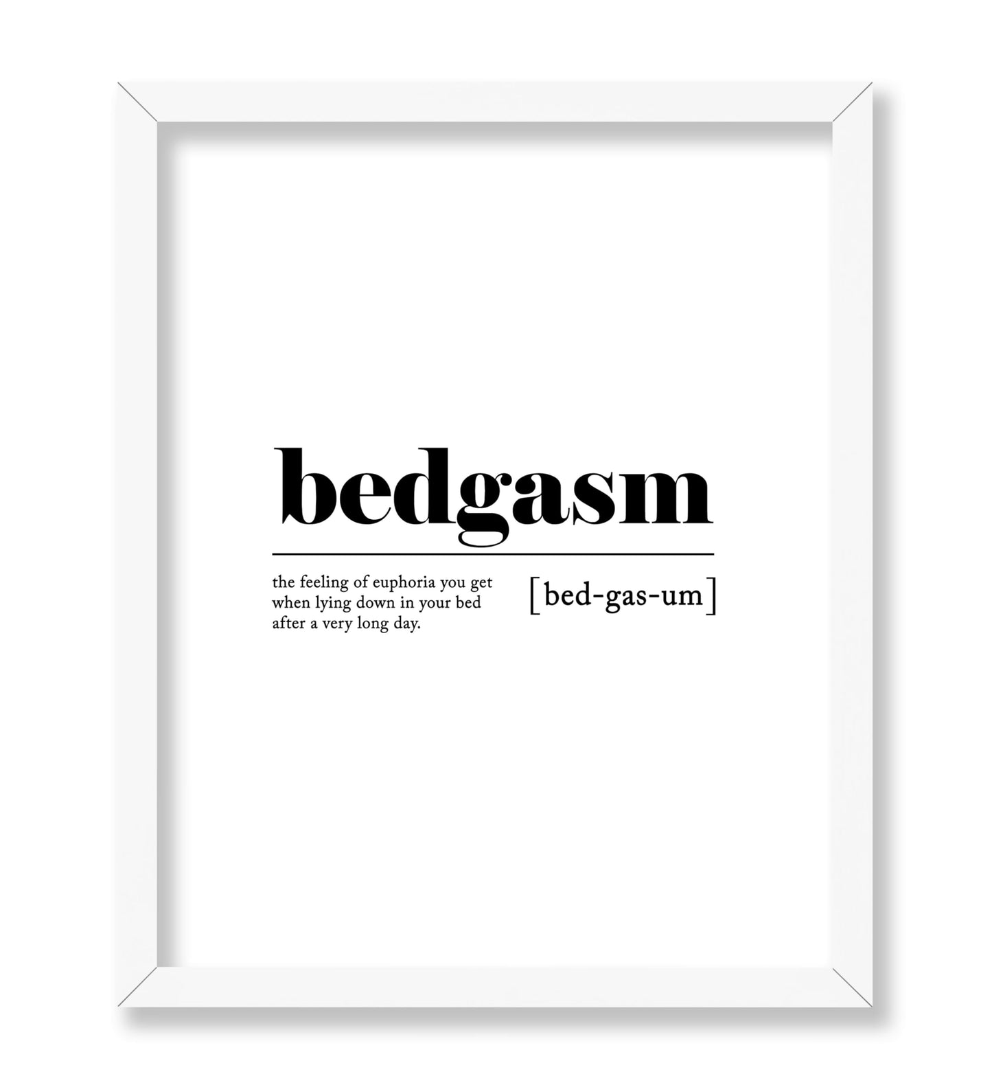Definition of Bedgasm