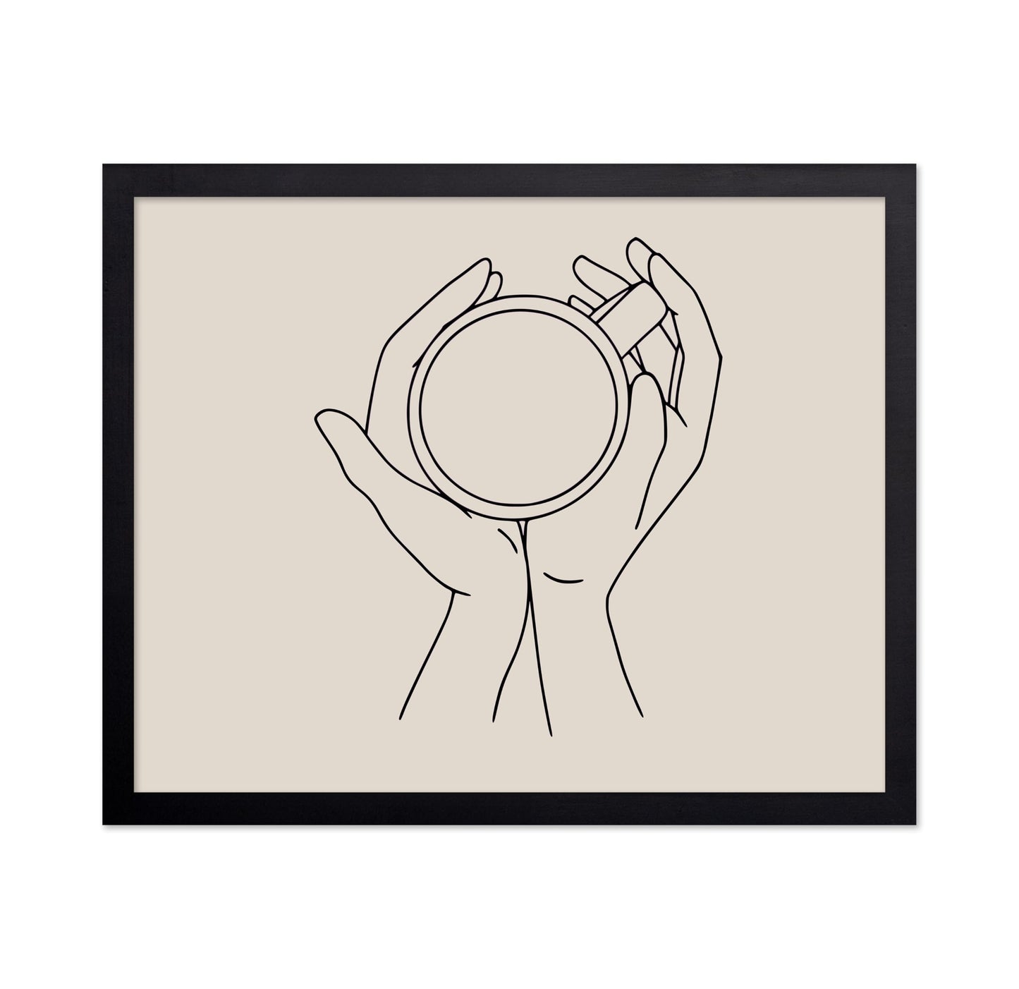 Hands Holding Cup