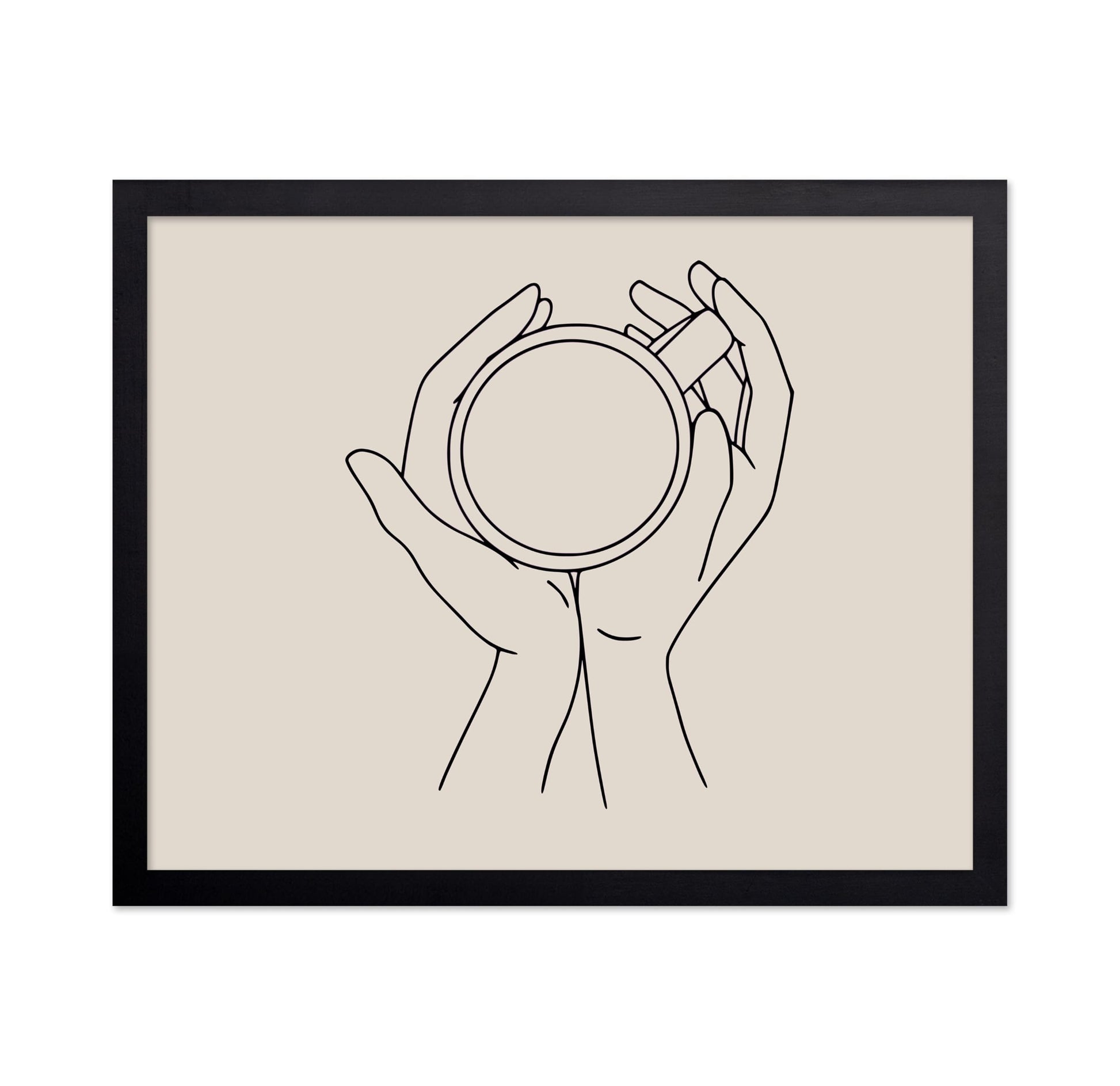 Hands Holding Cup