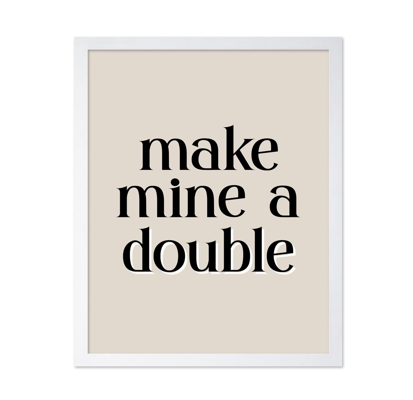 Make Mine a Double No2