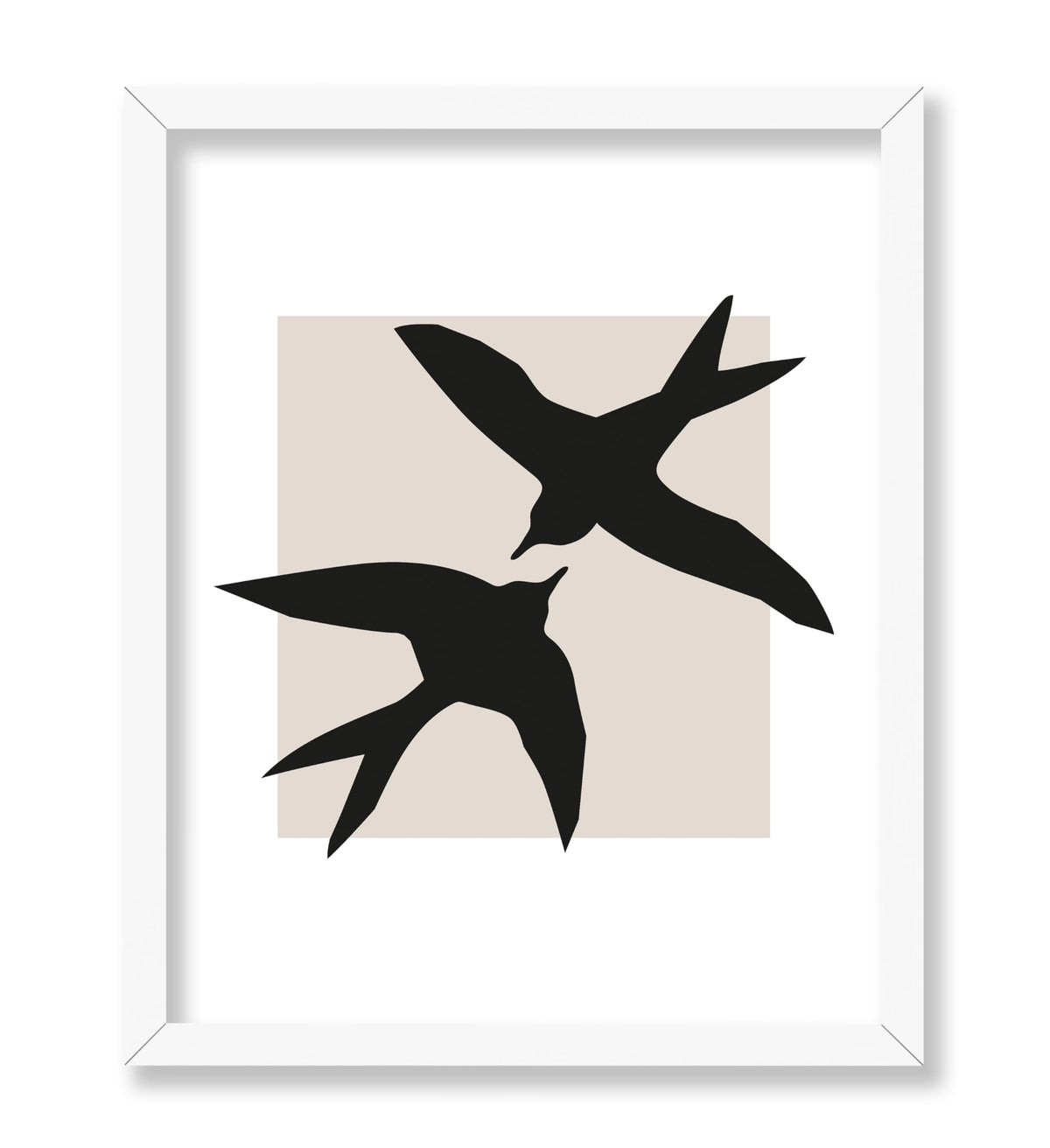 Swallows Silhouette No2
