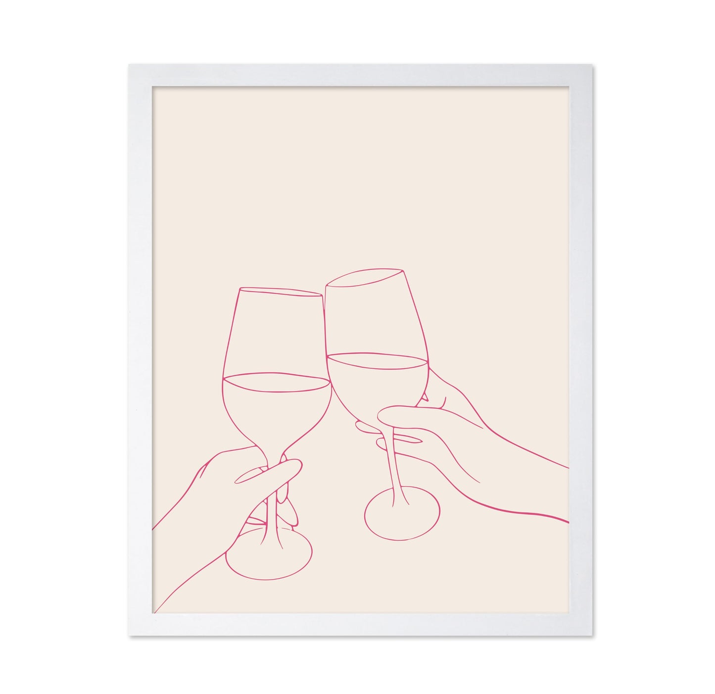 Cheers Line Drawing No4