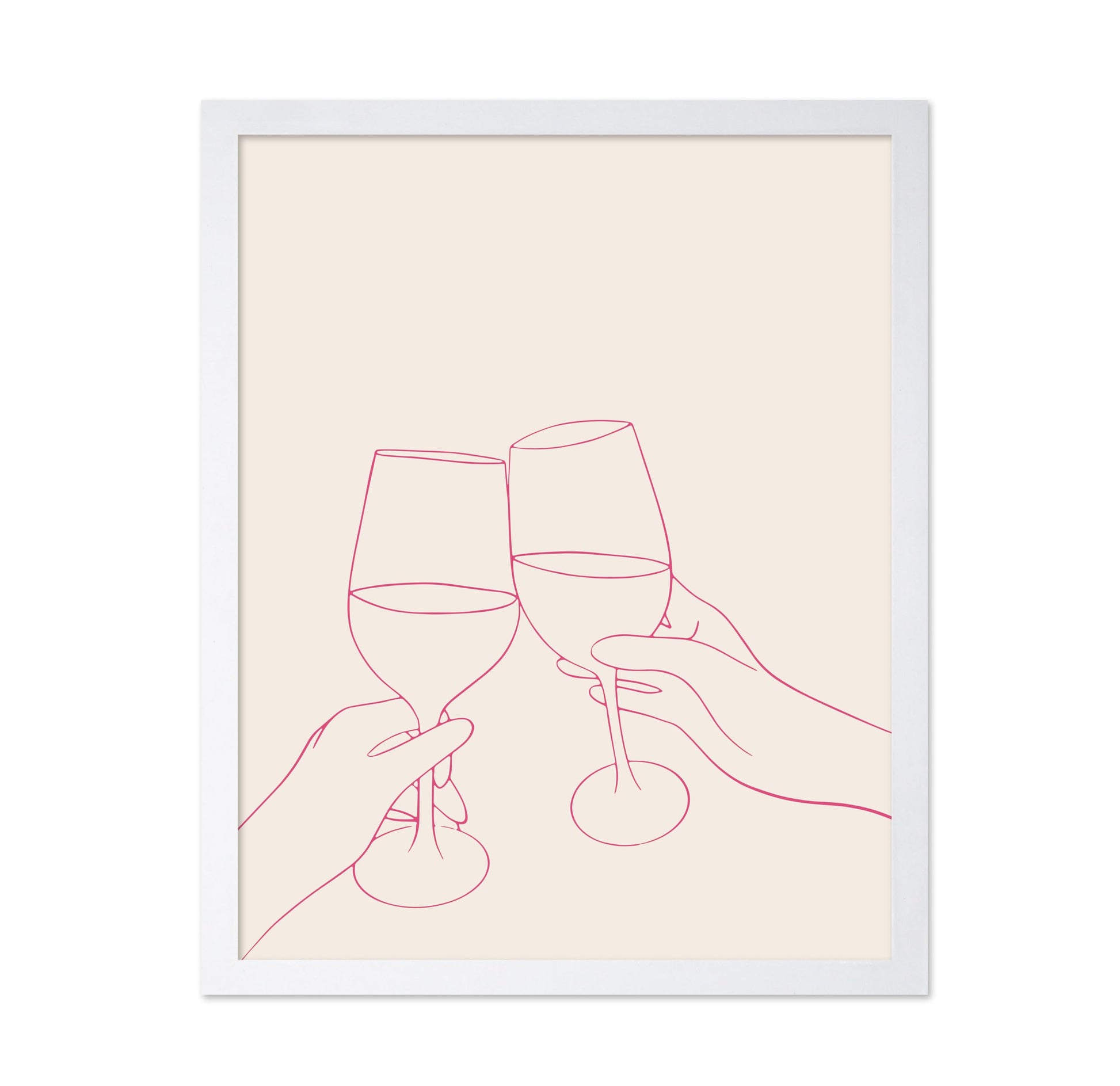 Cheers Line Drawing No4
