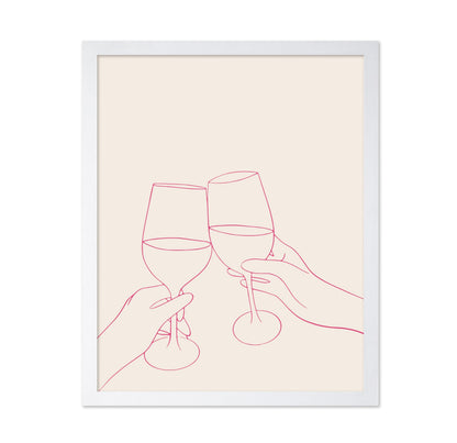 Cheers Line Drawing No4