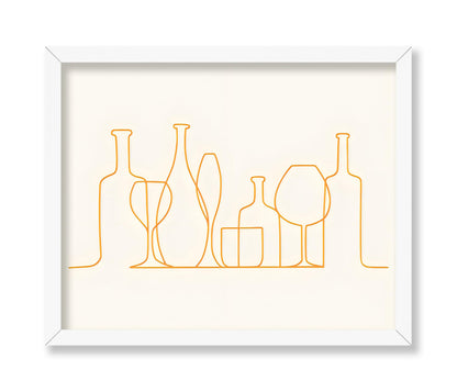 Alcohol Drinks Line Art No1