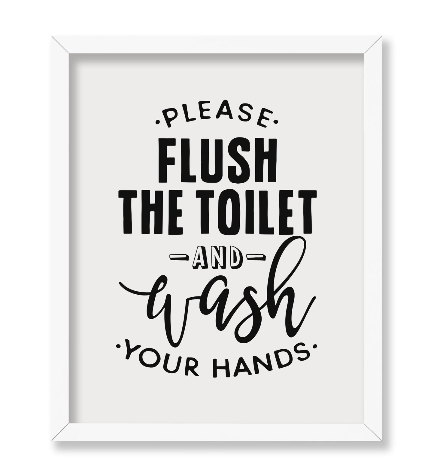 Please Flush The Toilet
