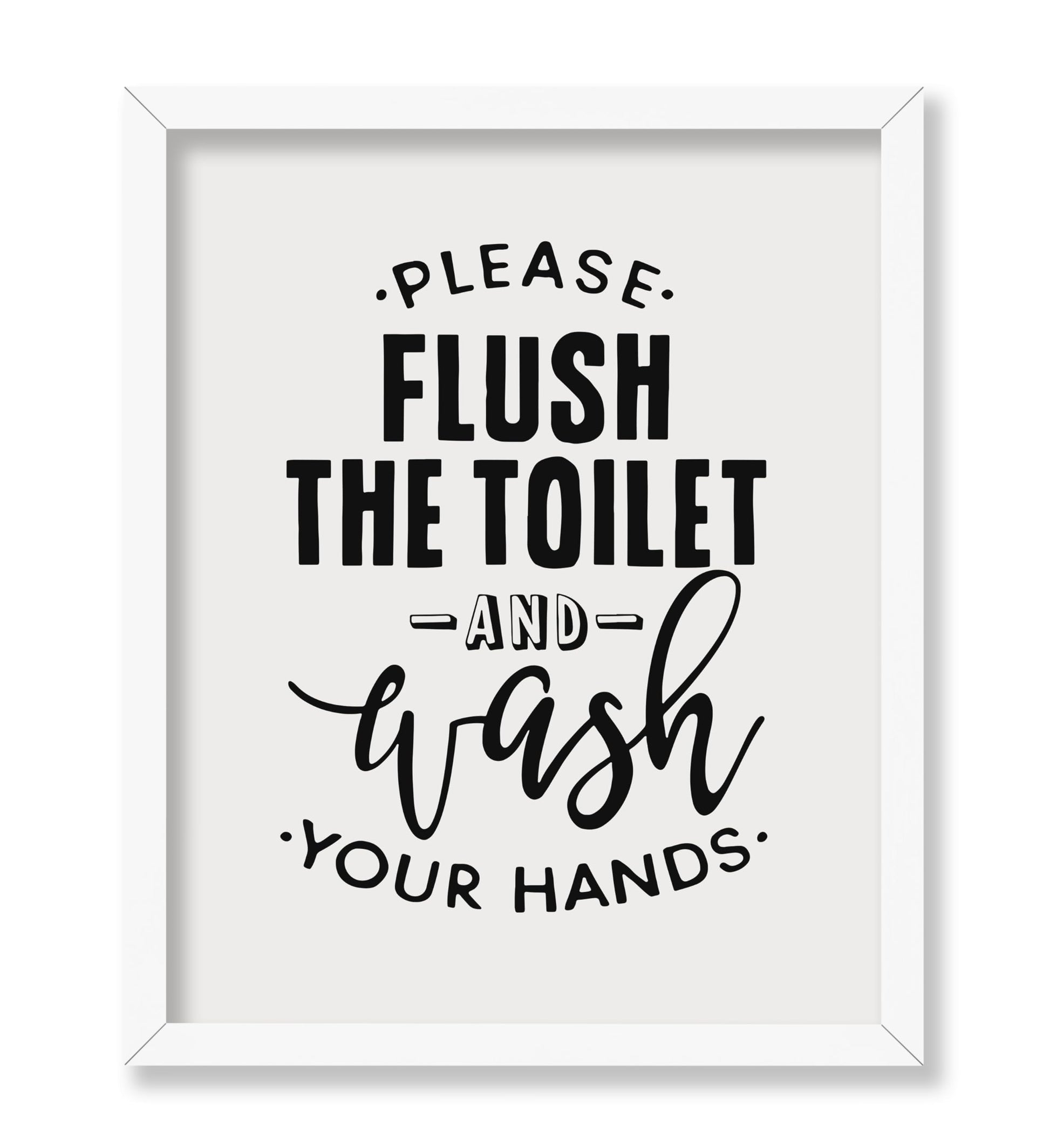 Please Flush The Toilet