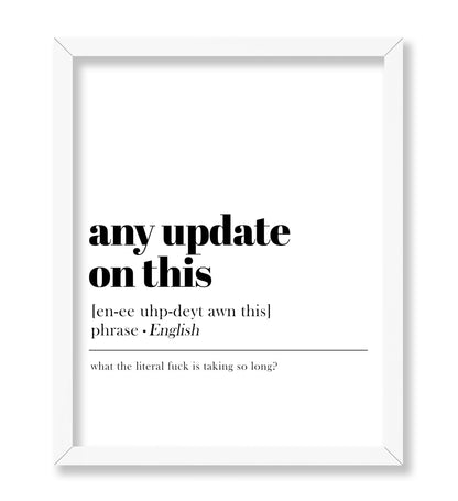 Any Update on This